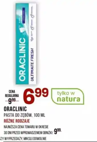 Drogerie Natura Oraclinic oferta