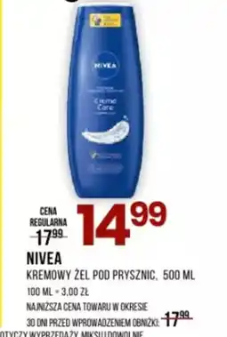 Drogerie Natura Nivea kremowy żel pod prysznic oferta