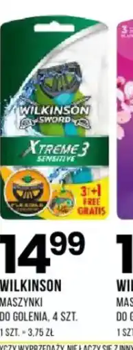 Drogerie Natura Maszynki do golenia Wilkinson oferta