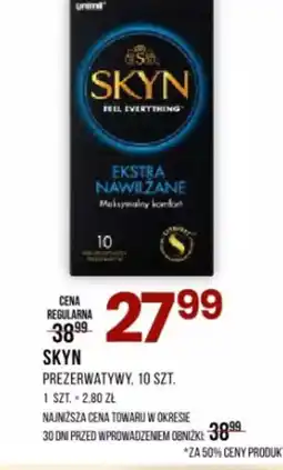 Drogerie Natura Prezerwatywy Skyn oferta