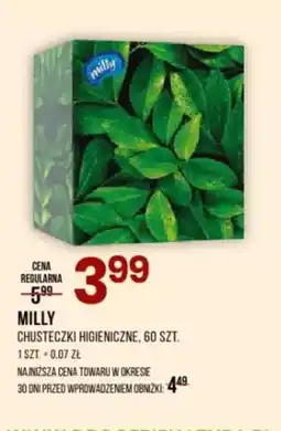 Drogerie Natura Chusteczki higieniczne Milly oferta
