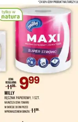 Drogerie Natura Ręcznik papierowy Milly Maxi Super Strong oferta