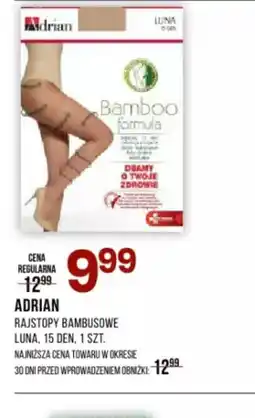 Drogerie Natura Rajstopy bambusowe Adrian Luna oferta
