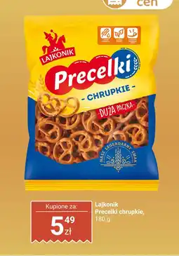 Biedronka Precelki Lajkonik chrupkie oferta