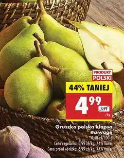 Biedronka Gruszki polskie klapsa Biedronka oferta