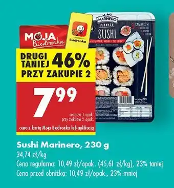 Biedronka Sushi Marinero oferta