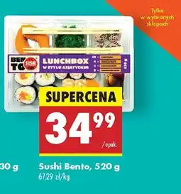 Biedronka Sushi Bento Biedronka oferta