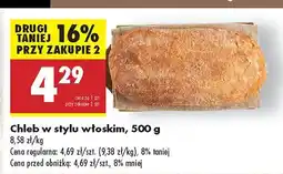 Biedronka Chleb w stylu włoskim Biedronka oferta