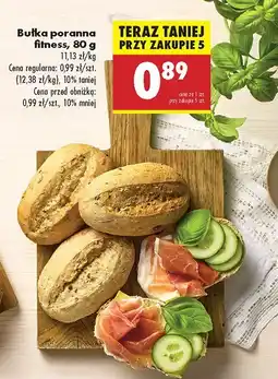 Biedronka Bułka poranna fitness Biedronka oferta