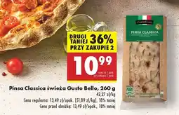 Biedronka Pinsa Classica świeża Gusto Bello oferta
