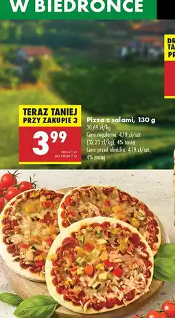 Biedronka Pizza z salami Biedronka oferta