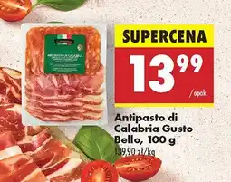 Biedronka Wędlina Antipasto di Calabria Gusto Bello oferta