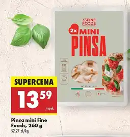 Biedronka Pinsa mini Fine Foods oferta