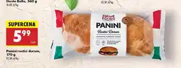 Biedronka Panini rustici durum Fine Foods oferta