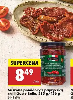Biedronka Suszone pomidory z papryką chilli Gusto Bello oferta