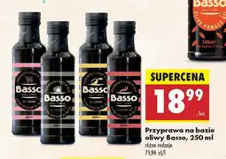 Biedronka Przyprawa na bazie oliwy Basso różne rodzaje oferta