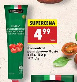 Biedronka Koncentrat pomidorowy Gusto Bello oferta