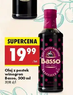 Biedronka Olej z pestek winogron Basso oferta