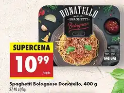 Biedronka Spaghetti Bolognese Donatello oferta