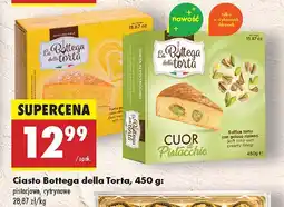 Biedronka Ciasto Bottega della Torta pistacjowe, cytrynowe oferta