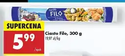Biedronka Ciasto Filo oferta