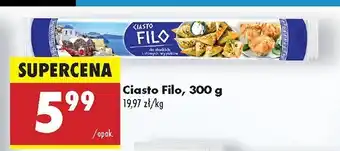Biedronka Ciasto Filo oferta