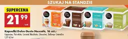 Biedronka Kapsułki do kawy Dolce Gusto Nescafé różne rodzaje oferta