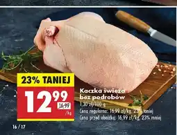 Biedronka Kaczka świeża bez podrobów Biedronka oferta