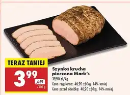 Biedronka Szynka krucha pieczona Mark's oferta
