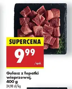 Biedronka Gulasz z łopatki wieprzowej Kraina Mięs oferta