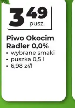 Odido Piwo Okocim Radler 0,0% oferta