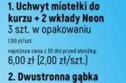 Dealz Uchwyt miotełki do kurzu + 2 wkłady Neon oferta