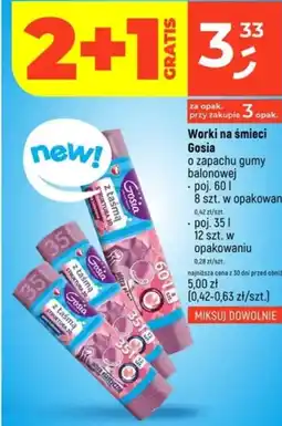 Dealz Worki na śmieci Gosia oferta