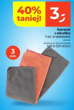 Dealz Sciereczki z mikrofibry oferta
