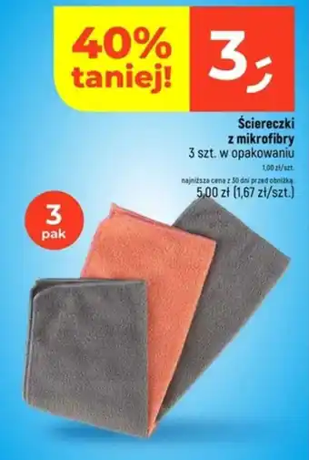 Dealz Sciereczki z mikrofibry oferta