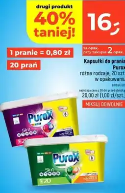 Dealz Kapsułki do prania Purox oferta