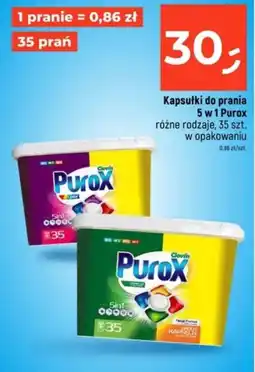 Dealz Kapsułki do prania 5 w 1 Purox oferta