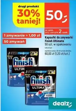 Dealz Tabletki do zmywarek regular Finish Quantum Ultimate oferta
