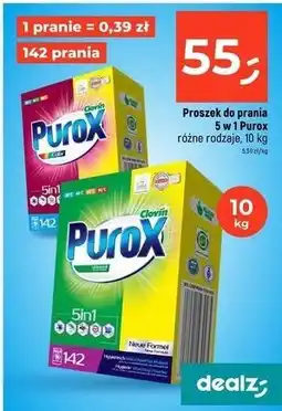 Dealz Proszek do prania universal Purox oferta