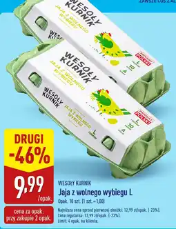 ALDI Jajka Wesoły Kurnik z wolnego wybiegu L oferta