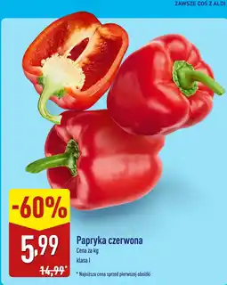 ALDI Papryka czerwona klasa I Aldi oferta