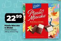 Netto Ptasie Mleczko, różne rodzaje E.Wedel oferta