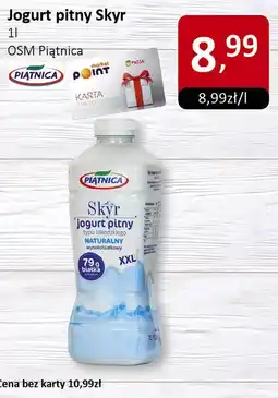 Market Point Jogurt pitny Skyr naturalny OSM Piątnica oferta