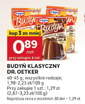 Stokrotka Budyń klasyczny Dr. Oetker oferta