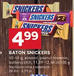 Stokrotka Baton Snickers almond, peanut brownie, butterscotch oferta