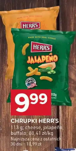 Stokrotka Chrupki Herr's cheese, jalapeno oferta