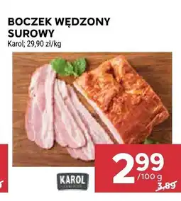 Stokrotka Boczek wędzony surowy Karol oferta