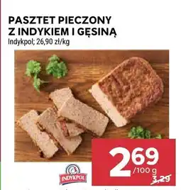 Stokrotka Pasztet pieczony z indykiem i gęsiną Indykpol oferta