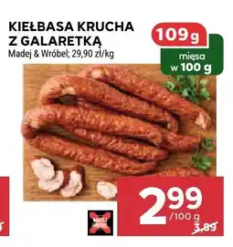 Stokrotka Kiełbasa krucha z galaretką Madej & Wróbel oferta