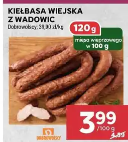 Stokrotka Kiełbasa wiejska z Wadowic Dobrowolscy oferta
